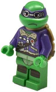 LEGO Minifigure-Donatello - with Goggles-Teenage Mutant Ninja Turtles-TNT028-Creative Brick Builders